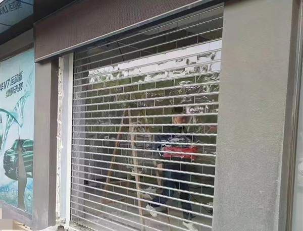 水晶卷簾門案例